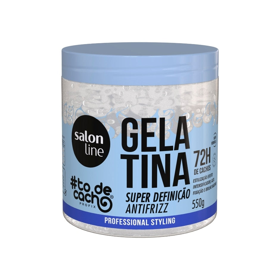 Gelatina #todecacho Super Definição Antifrizz 550g