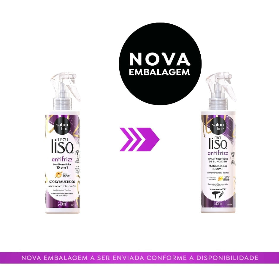 Spray 10 em 1 Meu Liso Antifrizz 240ml