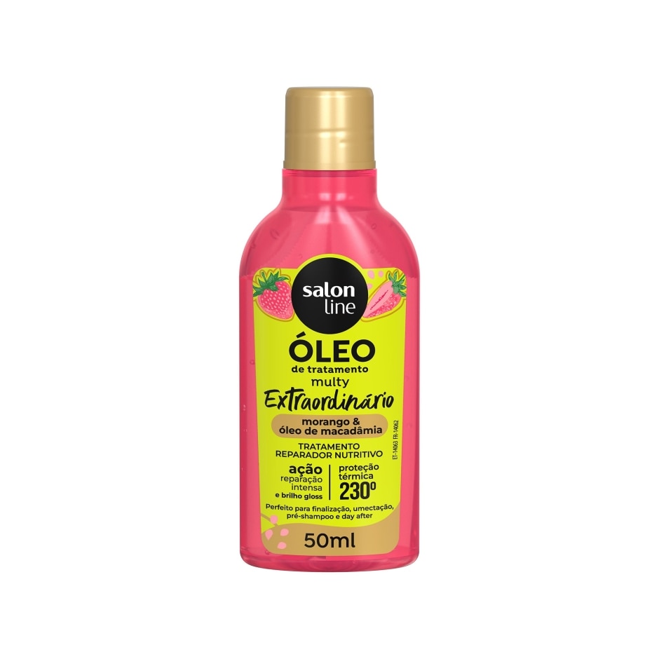 Óleo Reparador Morango Cachos dos Sonhos Multy Extraordinário 50ml