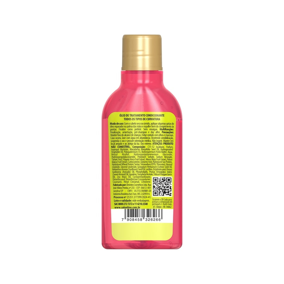 Óleo Reparador Morango Cachos dos Sonhos Multy Extraordinário 50ml